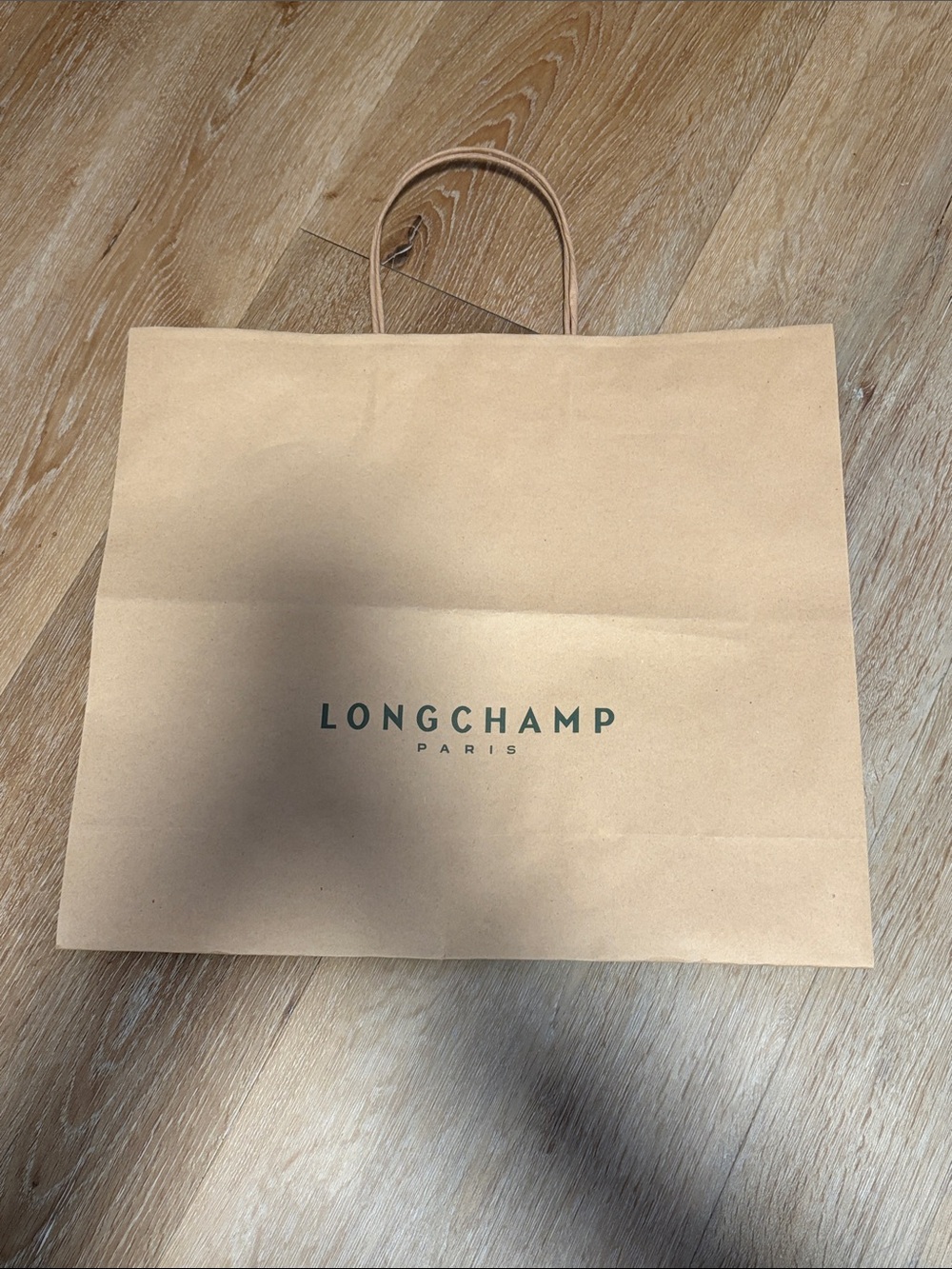 Longchamp Tan Shopping Bag